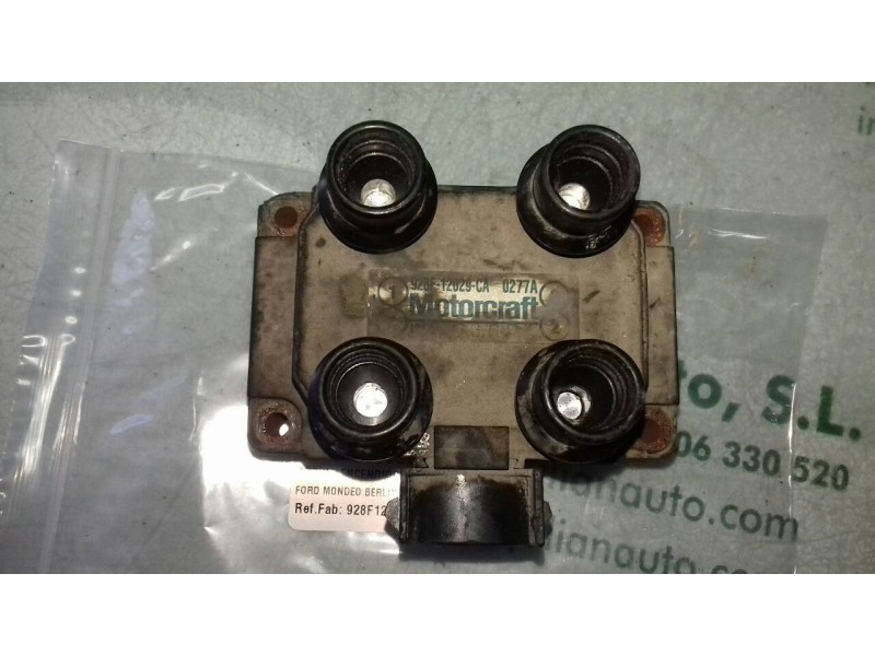 Recambio de bobina encendido para ford mondeo berlina (gd) clx referencia OEM IAM 928F12029CA  3 PINES