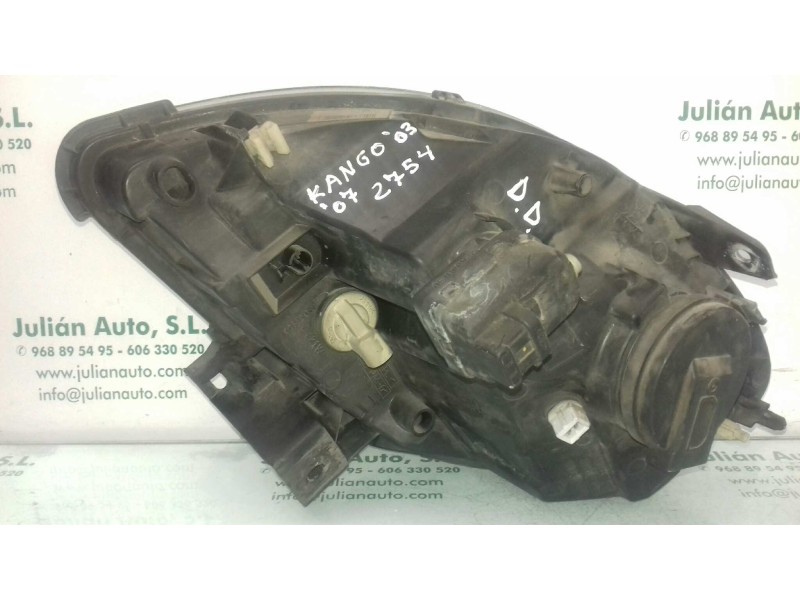Recambio de faro derecho para renault kangoo (f/kc0) alize referencia OEM IAM 8200236591  VALEO