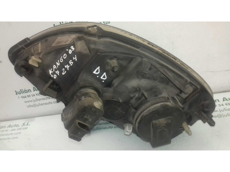 Recambio de faro derecho para renault kangoo (f/kc0) alize referencia OEM IAM 8200236591  VALEO