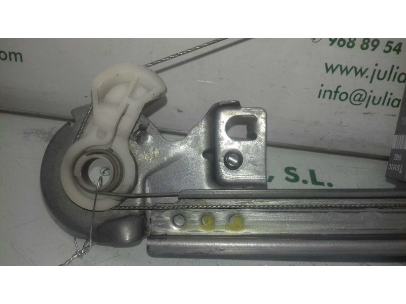 Recambio de elevalunas trasero derecho para peugeot 307 break / sw (s1) sw referencia OEM IAM 116330 963848 ELECTRICO