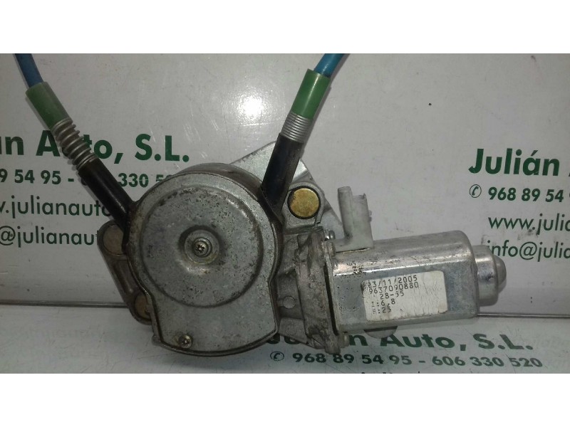 Recambio de elevalunas trasero derecho para citroen xsara picasso 1.6 16v exclusive referencia OEM IAM 9637090880  ELECTRICO