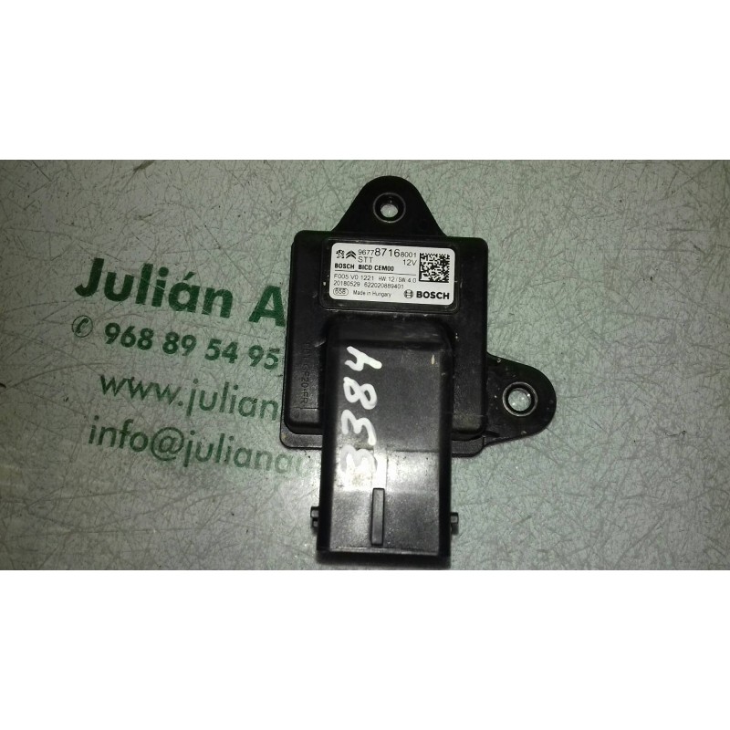 Recambio de sensor para peugeot partner kombi outdoor referencia OEM IAM 967787168001 F005V01221 BOSCH