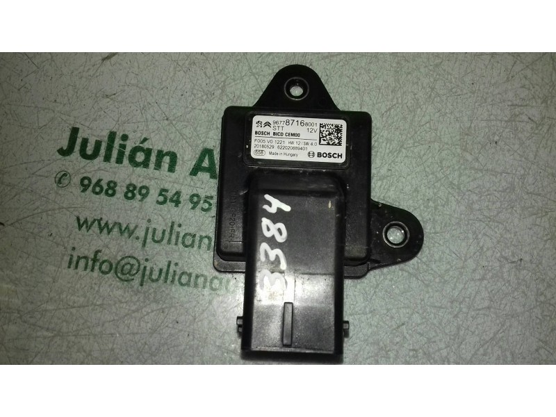 Recambio de sensor para peugeot partner kombi outdoor referencia OEM IAM 967787168001 F005V01221 BOSCH