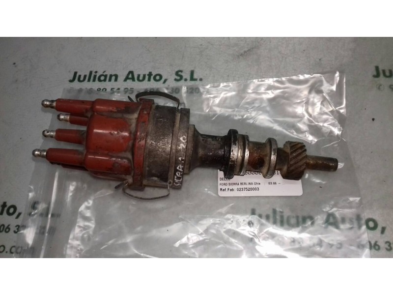 Recambio de delco para ford sierra berlina ghia referencia OEM IAM 0237520003 85HF12100BA 3 PINES