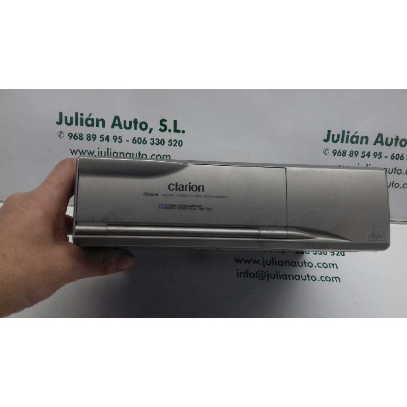 Recambio de sistema audio / radio cd para mercedes-benz clase a (w168) 160 cdi (168.006) referencia OEM IAM CDC634  CLARION