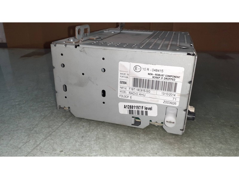 Recambio de sistema audio / radio cd para ford focus lim. business referencia OEM IAM F1BT18C815GG  FOMOCO