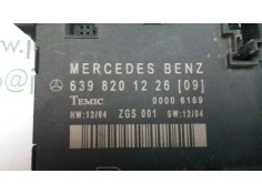 Recambio de modulo confort para mercedes-benz vito caja cerrada 6.03  109 cdi largo (639.603) referencia OEM IAM 6398201226[09]  2