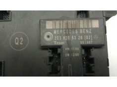 Recambio de modulo confort para mercedes-benz clase c (w203) berlina 220 cdi (203.006) referencia OEM IAM 2038206326[02] 351307  2