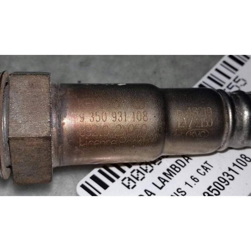 Recambio de sonda lambda para kia carens 1.6 cat referencia OEM IAM 9350931108 392102X050 CONECTOR 4 PINES Recambio de sonda lambda para kia carens 1.6 cat referencia OEM IAM 9350931108 392102X050 CONECTOR 4 PINES