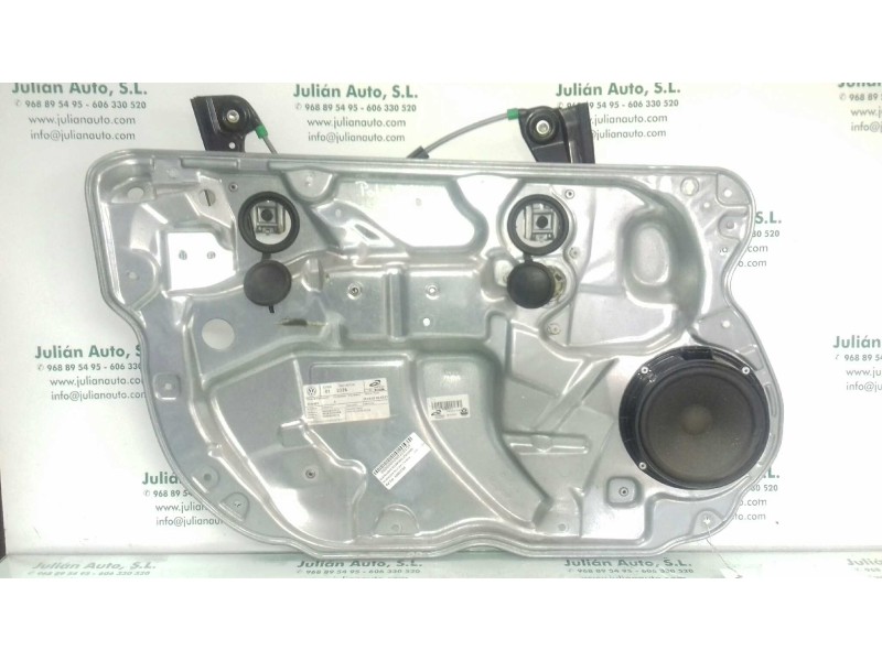 Recambio de elevalunas delantero izquierdo para volkswagen polo (9n1) trendline referencia OEM IAM 6Q4837755  ELECTRICO