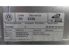 Recambio de elevalunas delantero izquierdo para volkswagen polo (9n1) trendline referencia OEM IAM 6Q4837755  ELECTRICO 2