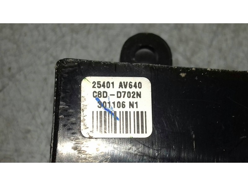Recambio de mando elevalunas delantero izquierdo para nissan primera berlina (p12) visia referencia OEM IAM 25401AV640  7 + 5 PI