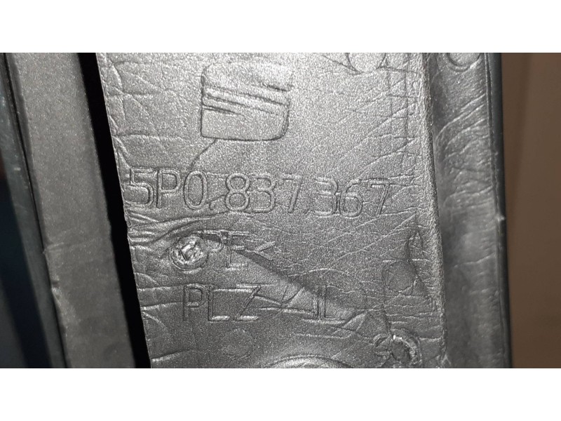 Recambio de retrovisor izquierdo para seat altea (5p1) 1.6 tdi referencia OEM IAM 5P0837367  ELECTRICO