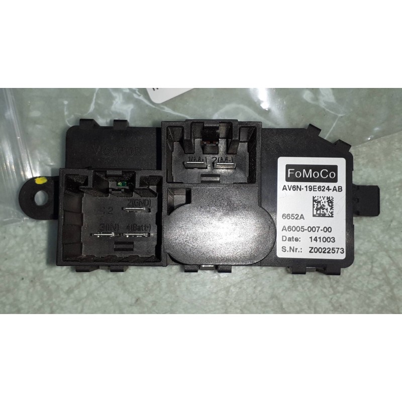 Recambio de resistencia calefaccion para ford focus lim. business referencia OEM IAM AV6N19E624AB A600500700 FOMOCO