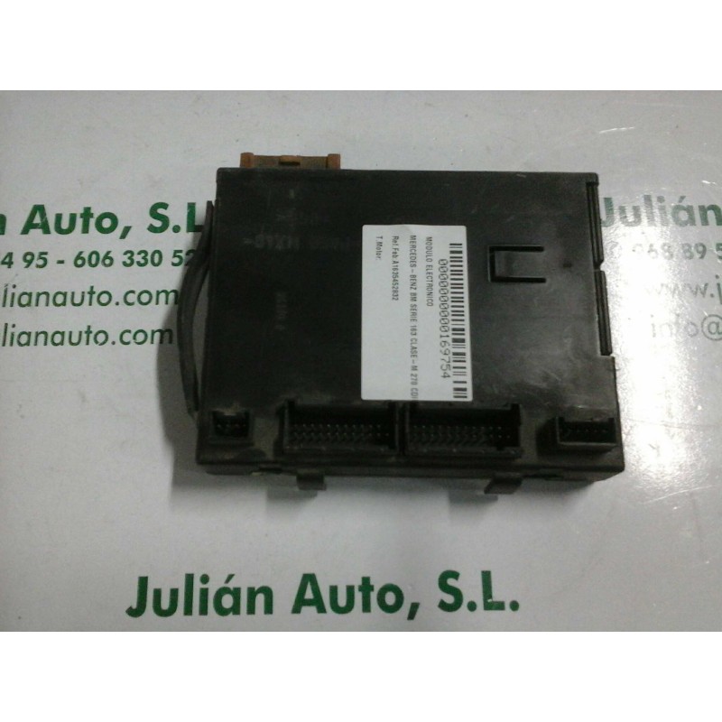 Recambio de modulo electronico para mercedes-benz clase m (w163) 270 cdi (163.113) referencia OEM IAM A1635452832 053713 