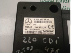 Recambio de modulo electronico para mercedes-benz clase c (w203) berlina 220 cdi sport rider (203.006) referencia OEM IAM A20382 2