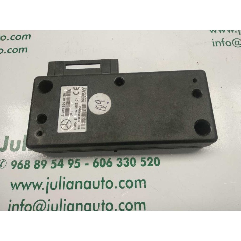 Recambio de modulo electronico para mercedes-benz clase c (w203) berlina 2.2 cdi cat referencia OEM IAM A2038203226  
