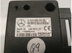 Recambio de modulo electronico para mercedes-benz clase c (w203) berlina 2.2 cdi cat referencia OEM IAM A2038203226   2