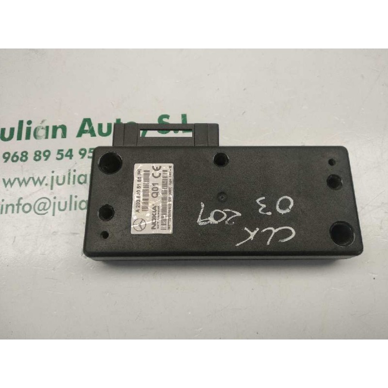 Recambio de modulo electronico para mercedes-benz clase clk (w209) coupe 2.2 cdi cat referencia OEM IAM A2038205185  