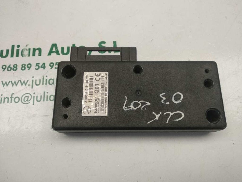 Recambio de modulo electronico para mercedes-benz clase clk (w209) coupe 2.2 cdi cat referencia OEM IAM A2038205185  