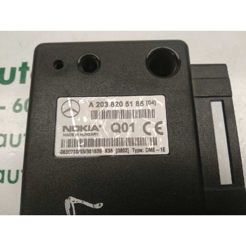 Recambio de modulo electronico para mercedes-benz clase clk (w209) coupe 2.2 cdi cat referencia OEM IAM A2038205185  