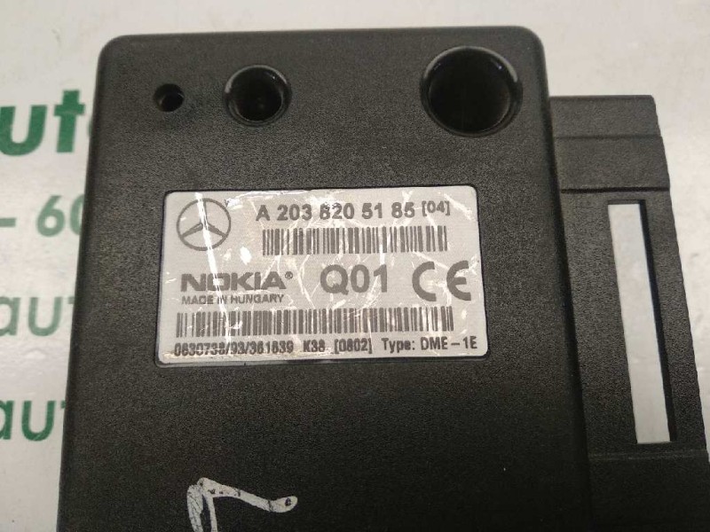 Recambio de modulo electronico para mercedes-benz clase clk (w209) coupe 2.2 cdi cat referencia OEM IAM A2038205185  