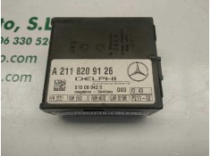 Recambio de modulo electronico para mercedes-benz clase e (w211) berlina e 500 4-matic (211.083) referencia OEM IAM A2118209126 