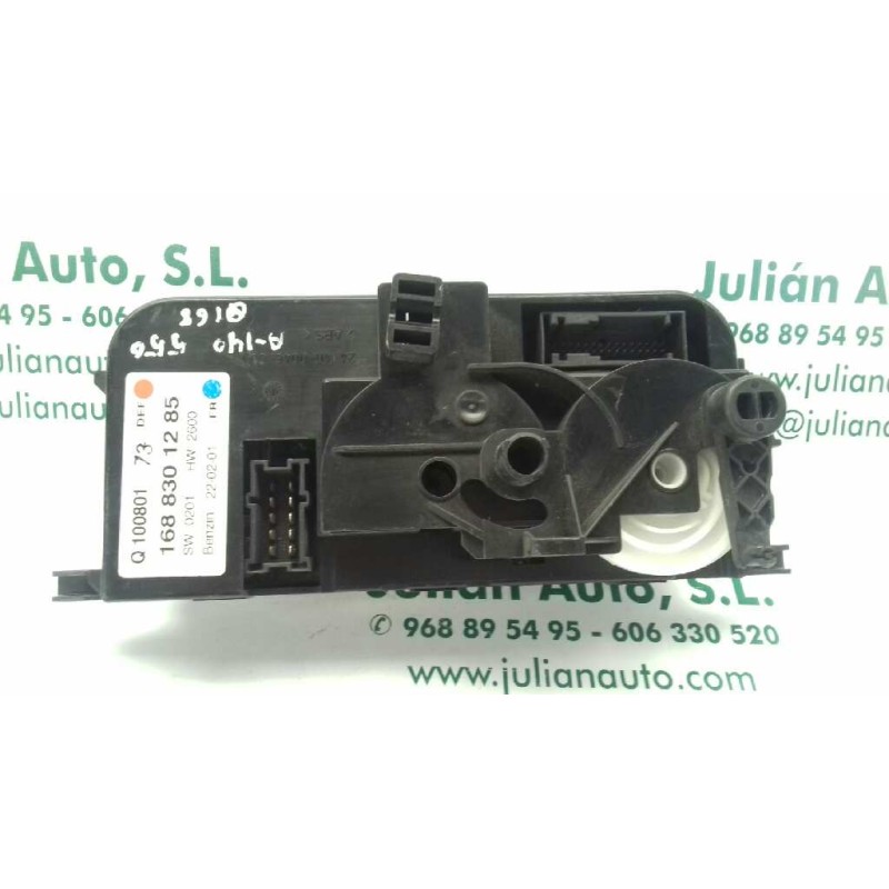 Recambio de mando calefaccion / aire acondicionado para mercedes-benz clase a (w168) 140 (168.031) referencia OEM IAM 1688301285