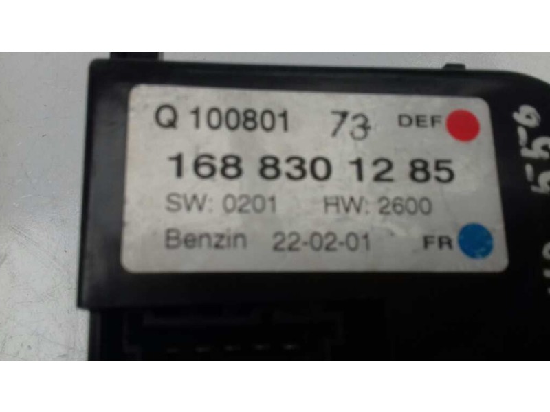 Recambio de mando calefaccion / aire acondicionado para mercedes-benz clase a (w168) 140 (168.031) referencia OEM IAM 1688301285