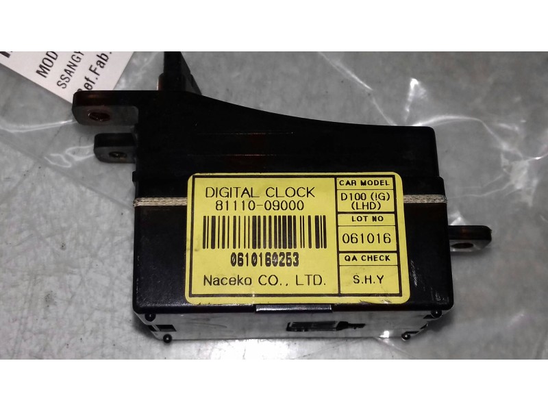 Recambio de modulo electronico para ssangyong kyron 200 xdi limited referencia OEM IAM 8111009000  