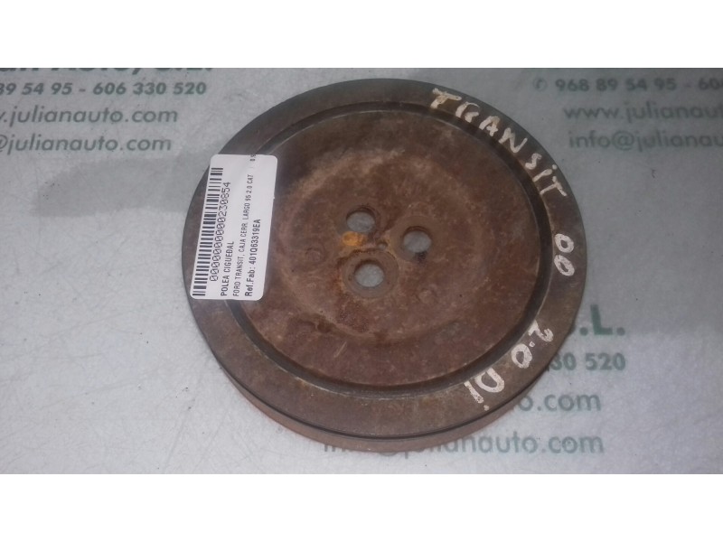 Recambio de polea cigueñal para ford transit, caja cerr. largo 95 2.0 cat referencia OEM IAM 401Q63319EA  