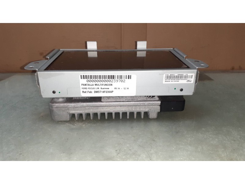 Recambio de pantalla multifuncion para ford focus lim. business referencia OEM IAM DM5T14F239AP XT9F1M91 FOMOCO