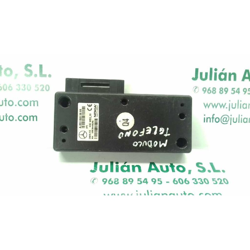 Recambio de modulo electronico para mercedes-benz clase c (w203) berlina 2.2 cdi cat referencia OEM IAM A2038202585  