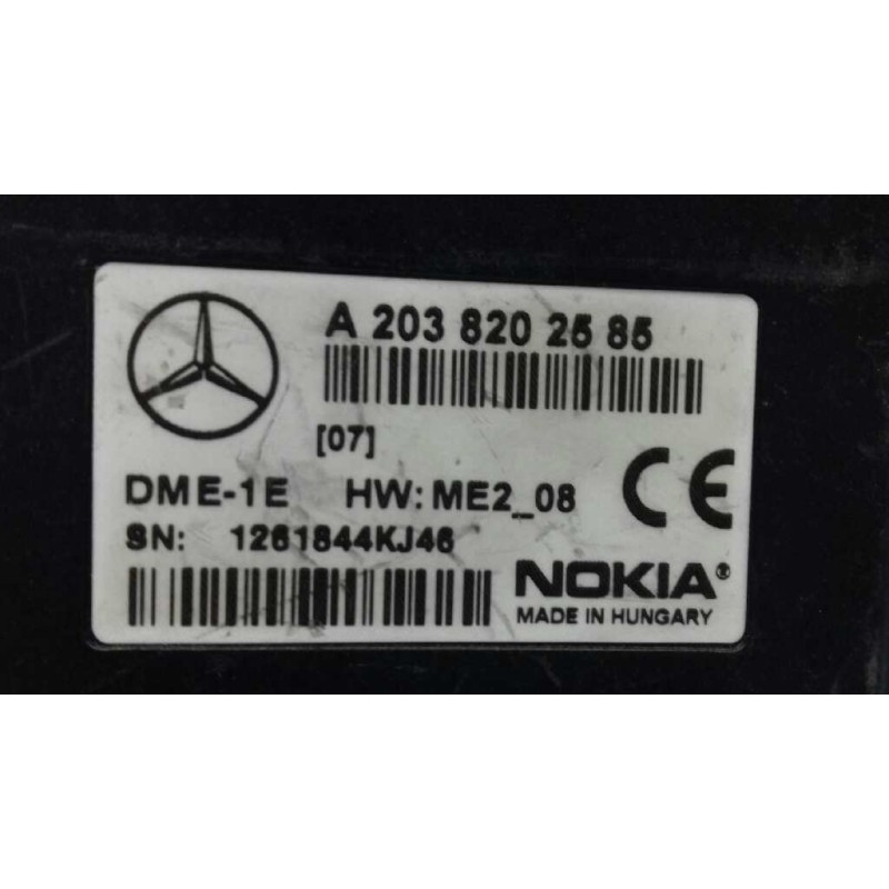 Recambio de modulo electronico para mercedes-benz clase c (w203) berlina 2.2 cdi cat referencia OEM IAM A2038202585  