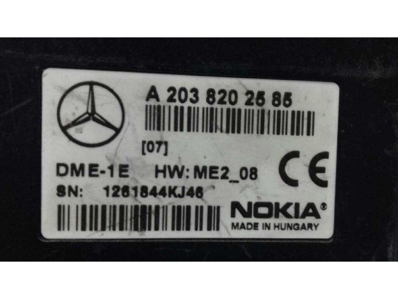 Recambio de modulo electronico para mercedes-benz clase c (w203) berlina 2.2 cdi cat referencia OEM IAM A2038202585  