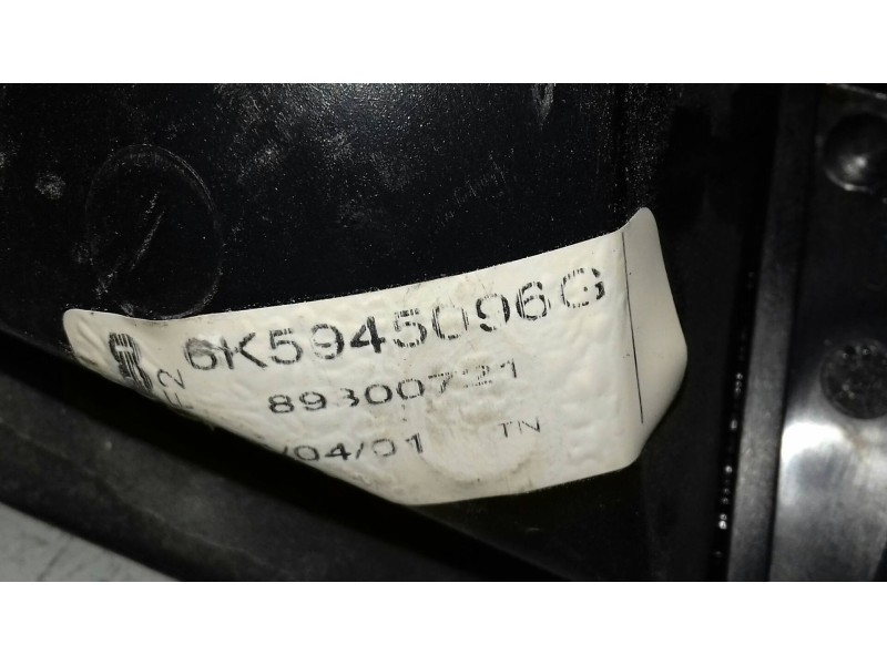 Recambio de piloto trasero derecho para seat cordoba berlina (6k2) stella referencia OEM IAM 6K5945096G 89800721 