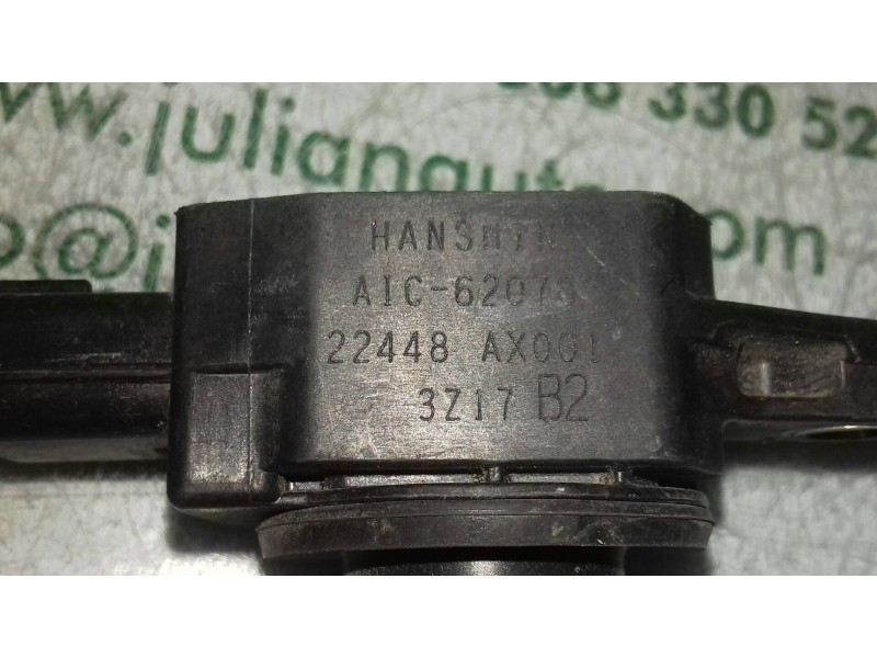 Recambio de bobina encendido para nissan micra (k12e) acenta referencia OEM IAM 22447AX001 AIC62070 3 PINES Recambio de bobina encendido para nissan micra (k12e) acenta referencia OEM IAM 22447AX001 AIC62070 3 PINES