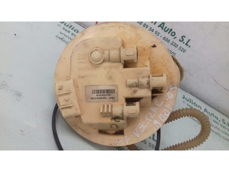 Recambio de bomba combustible para opel vectra c berlina cosmo referencia OEM IAM 228216003023 A12508053769 AFORADOR BOMBA