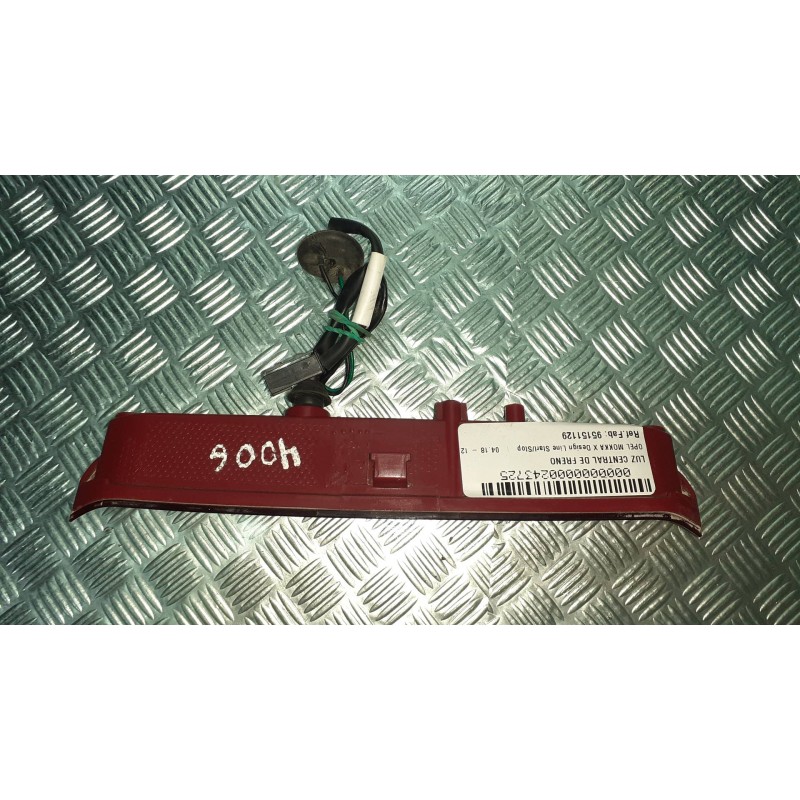 Recambio de luz central de freno para opel mokka x design line start/stop referencia OEM IAM 95151129  42443674