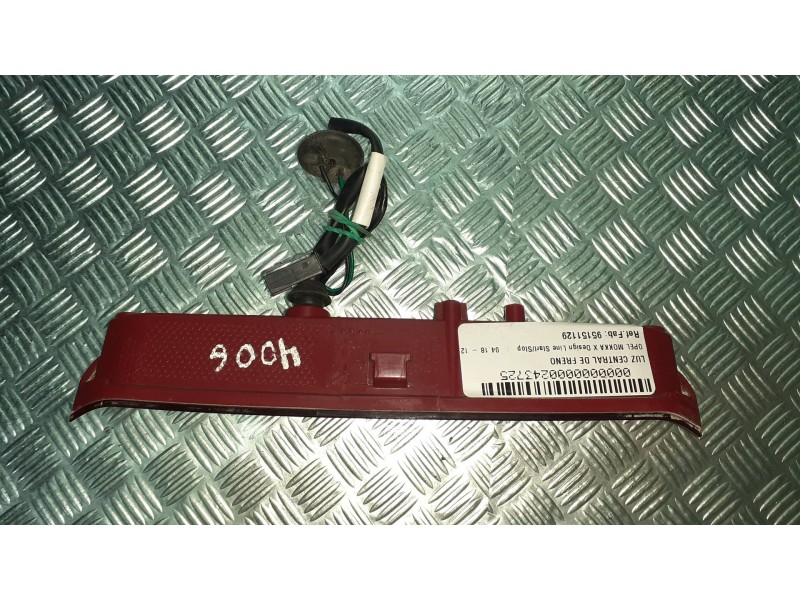 Recambio de luz central de freno para opel mokka x design line start/stop referencia OEM IAM 95151129  42443674