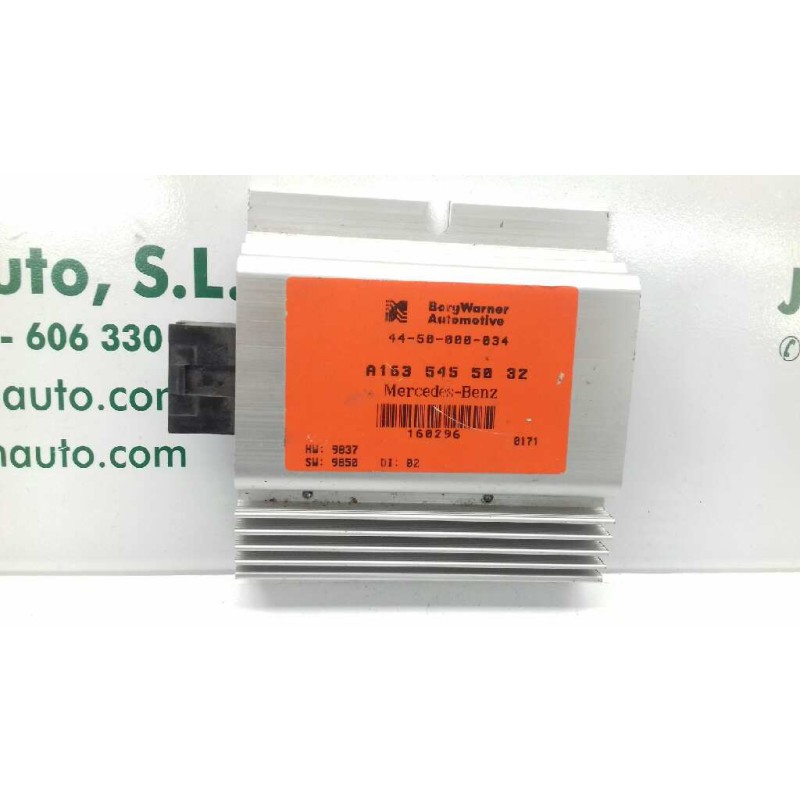 Recambio de centralita cambio automatico para mercedes-benz clase m (w163) 270 cdi (163.113) referencia OEM IAM A1635455032  