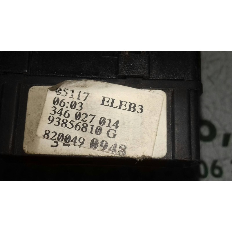 Recambio de mando limpia para nissan primastar (x..) avantour l1h1 2,7 t / 7-sitzer referencia OEM IAM 93856810G 346027014 