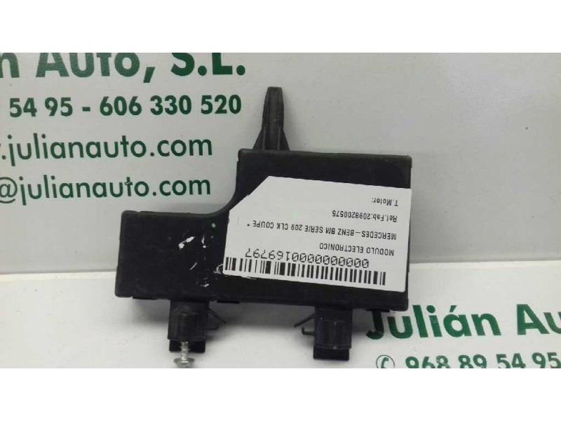 Recambio de modulo electronico para mercedes-benz clase clk (w209) coupe referencia OEM IAM 2098200575 33501501 