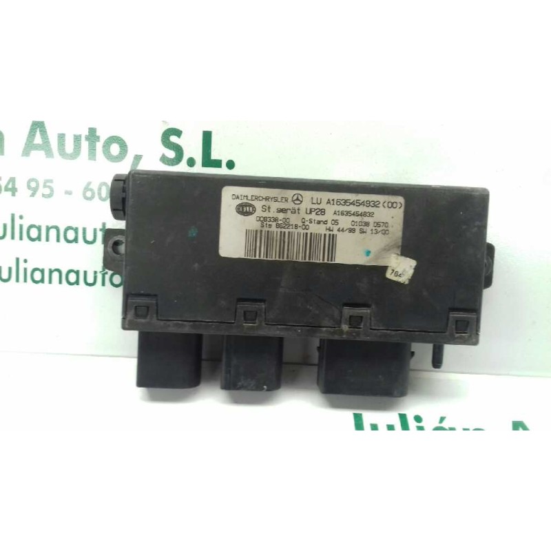 Recambio de modulo electronico para mercedes-benz clase m (w163) 270 cdi (163.113) referencia OEM IAM A1635454932 A1635454832 