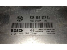 Recambio de centralita motor uce para volkswagen polo (9n1) conceptline referencia OEM IAM 038906012EL 0281010660 BOSCH 2