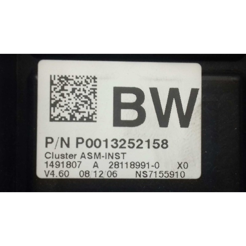 Recambio de cuadro instrumentos para opel corsa d ´´111 years´´ referencia OEM IAM A281189910 1344277 1303295