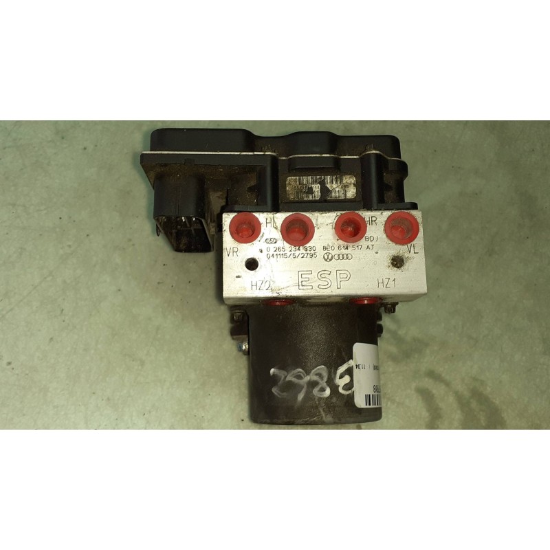 Recambio de abs para audi a4 berlina (8e) 2.0 tdi 16v (103kw) referencia OEM IAM 8E0614517AT 0265234330 BOSCH