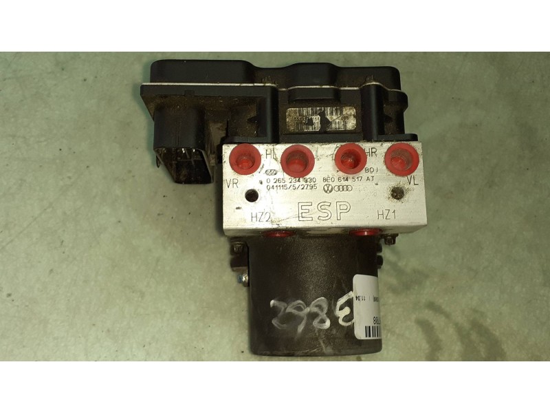 Recambio de abs para audi a4 berlina (8e) 2.0 tdi 16v (103kw) referencia OEM IAM 8E0614517AT 0265234330 BOSCH
