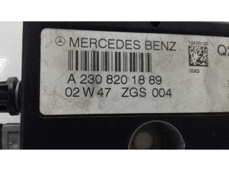 Recambio de modulo electronico para mercedes-benz clase sl (w230) roadster 55 amg (230.474) referencia OEM IAM A2308201889  