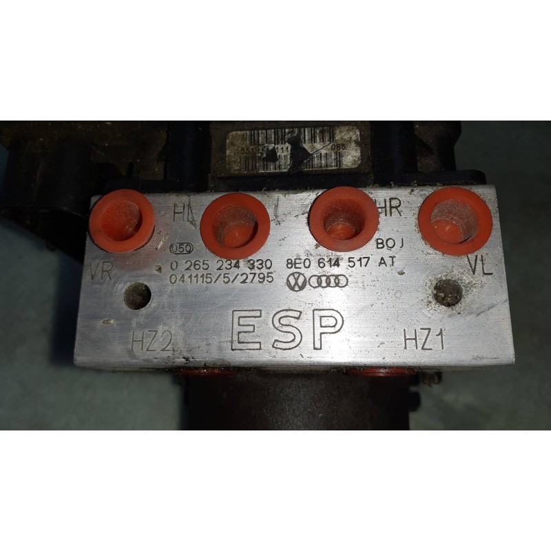 Recambio de abs para audi a4 berlina (8e) 2.0 tdi 16v (103kw) referencia OEM IAM 8E0614517AT 0265234330 BOSCH